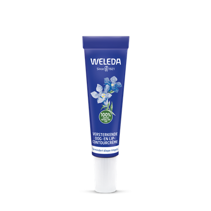 Weleda Blue Gentian & Edelweiss Eye and Lip Contour Cream – Firming Anti-Ageing Care for Eyes & Lips