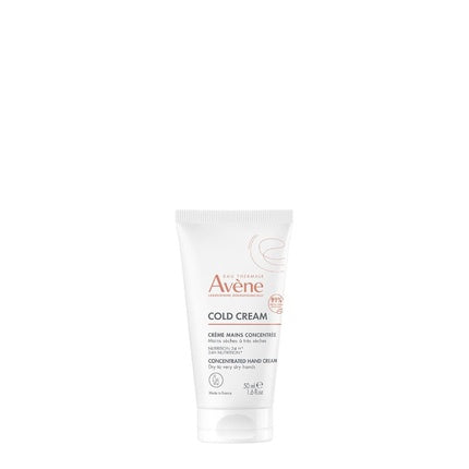 Avène Cold Cream Nourishing & Protective Hand Cream, 50ml – Moisturising Hand Cream for Dry to Very Dry Sensitive Hands