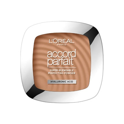 L’Oréal Paris Accord Parfait Compact Powder with Hyaluronic Acid 5D/5W Golden Sand Skin Perfecting Pressed Powder