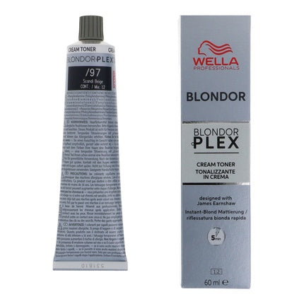 Wella Professionals BlondorPlex Cream Toner 9/7, 60ml Professional Blonde Hair Toner