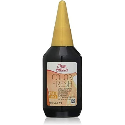 Wella Color Fresh 7/00 Medium Blonde Natural Semi-Permanent Hair Colour, 75ml