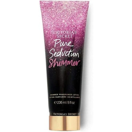 Victoria's Secret Pure Seduction Shimmer Fragrance Lotion, 236ml - Hydrating Body Lotion with Shimmer