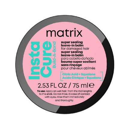 Matrix Instacure Build A Bond Leave-In Balm, 75ml for Damaged Hair