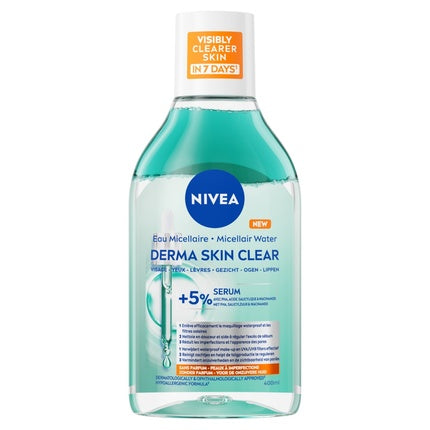 Nivea Derma Skin Clear Serum Infused Micellar Water Purifying Makeup Remover & Facial Cleanser