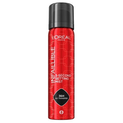 L'Oréal Paris Infallible 3-Second Setting Mist Makeup Setting Spray, 75ml