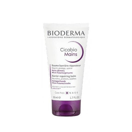 Bioderma Cicabio Repairing Balm for Hands, 50ml Nourishing Hand Balm for Dry & Damaged Hands
