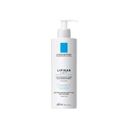 La Roche-Posay Lipikar Body Milk, 400ml 48H Anti-Dryness Moisturising Body Milk for Dry & Sensitive Skin