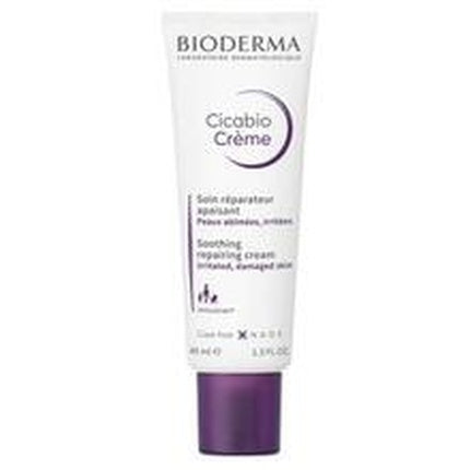 Bioderma Cicabio Cream Ultra-Repairing Soothing Cream, 40ml | Skin Barrier Care Cream for Fragile & Irritated Skin