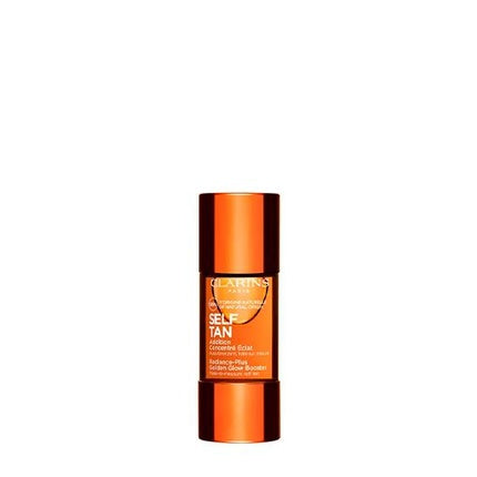 Clarins Self Tan Radiance Plus Golden Glow Booster, 15ml – Customisable Self-Tanning Face Booster for a Natural-Looking Glow