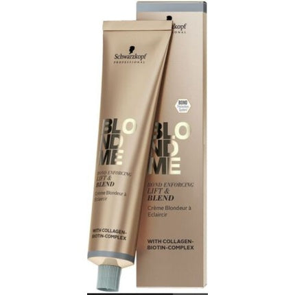 Schwarzkopf Professional BLONDME Toning Lift Blend Brown Mahogany Hair Colour, 60ml | Professional Blonde Toning Hair Colour