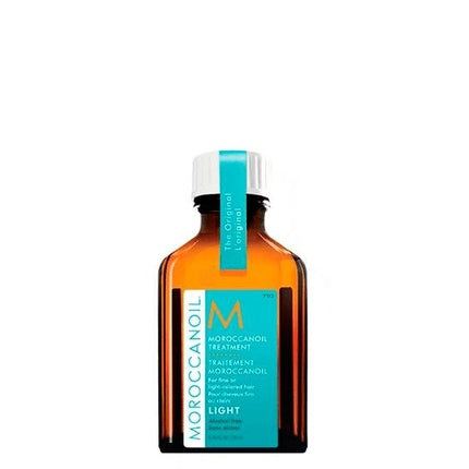 Moroccanoil Treatment Light Hair Oil, 25ml Lightweight Hair Treatment for Fine & Light-Colored Hair