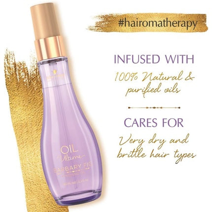 Schwarzkopf Professional Oil Ultime Barbary Fig Finishing Hair Oil Treatment, 100ml – Nourishing Hair Oil for Very Dry & Brittle Hair