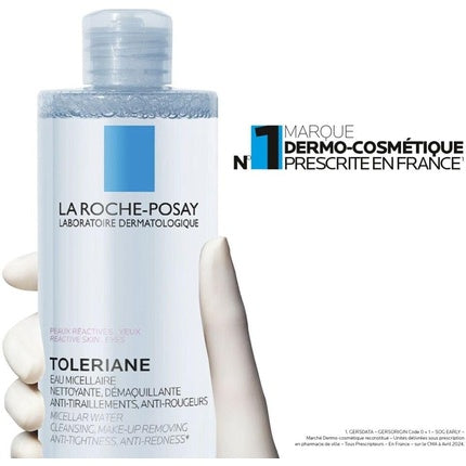 La Roche-Posay Micellar Water Ultra for Reactive Skin, 400ml Pack of 2