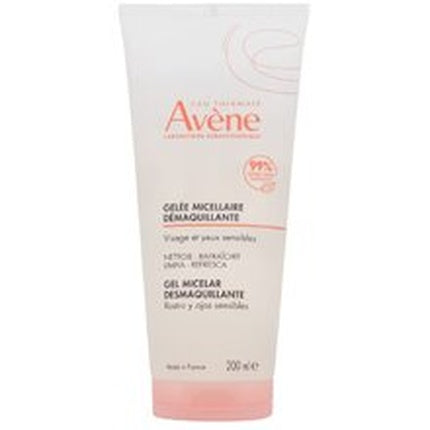 Avène Makeup Removing Micellar Gel, 200ml Gentle Face & Eye Cleanser for Sensitive Skin
