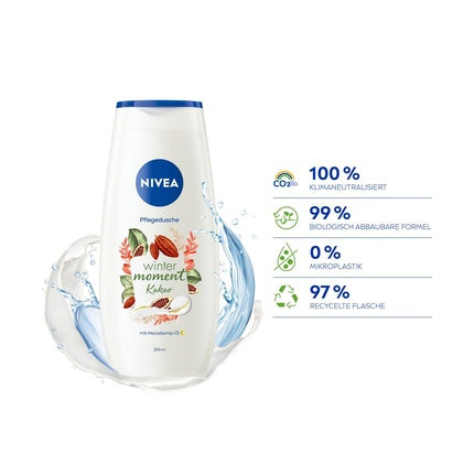 Nivea Winter Moments Cocoa Care Shower Cream Body Wash, 250ml
