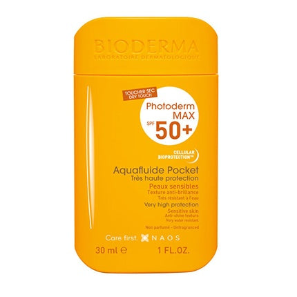 Bioderma Photoderm MAX Aquafluide Pocket SPF 50+ (30ml) Mattifying Sunscreen for Oily & Combination Skin