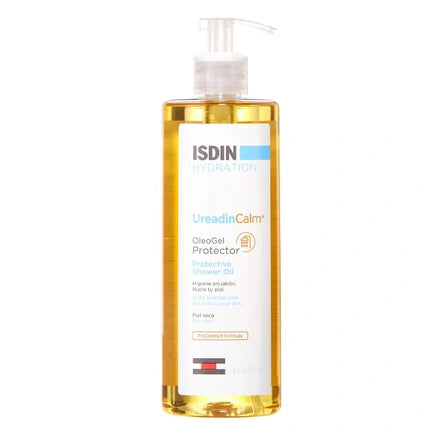 ISDIN Ureadin Calm Protective Shower Oil, 400ml Soap-Free Shower Oil for Dry & Itchy Skin