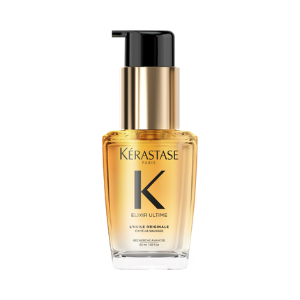 Kérastase Elixir Ultime Original Hair Oil, 30ml | Lightweight Nourishing Hair Oil for Shine & Smoothness