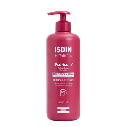 ISDIN Psorisdin Body Hygiene Bath Gel, 500ml for Dry & Scaly Skin