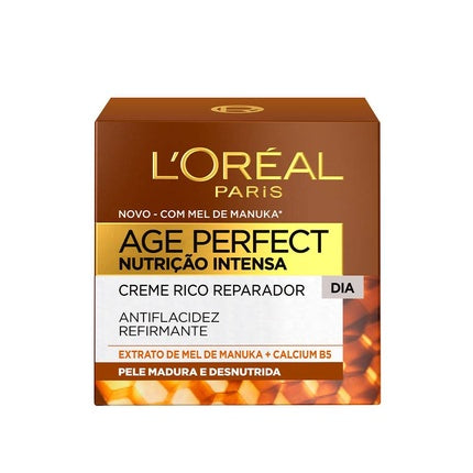 L'Oréal Paris Age Perfect Intense Nutrition Day Cream, 50ml – Nourishing Daily Moisturiser for Mature & Dry Skin