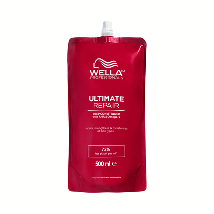 Wella Professionals Ultimate Repair Conditioner Refill, 500ml | Professional Repairing Conditioner Refill for Damaged Hair