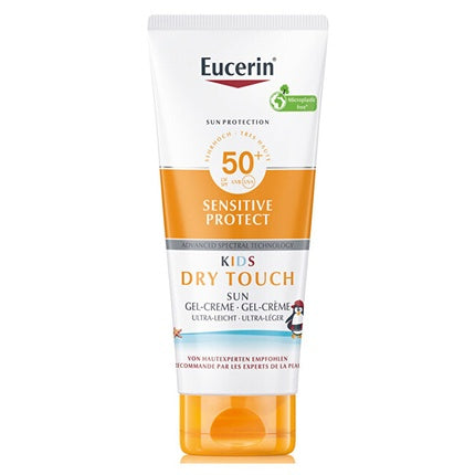 Eucerin Children's Sun Gel-Cream SPF 50+ (200ml) High Protection Sunscreen for Children's Sensitive Skin