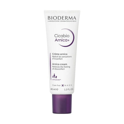 Bioderma Cicabio Arnica+ Soothing Repair Cream, 40ml | Comforting Skin Care Cream for Fragile & Sensitive Skin