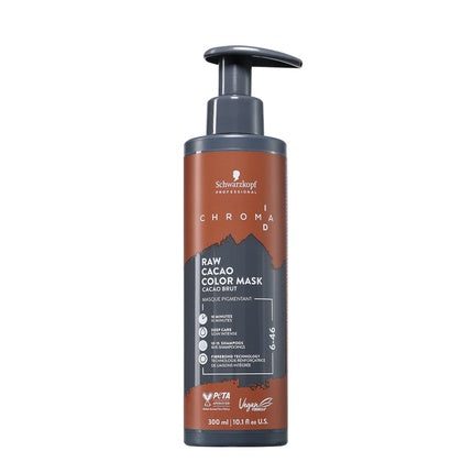 Schwarzkopf Professional Chroma ID 6-46 Raw Cacao Semi-Permanent Color Mask, 300ml Bonding Hair Color Treatment