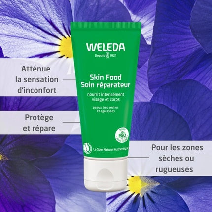 Weleda Skin Food Repairing Care Cream, 75ml | Intensive Moisturising Cream for Dry & Rough Skin