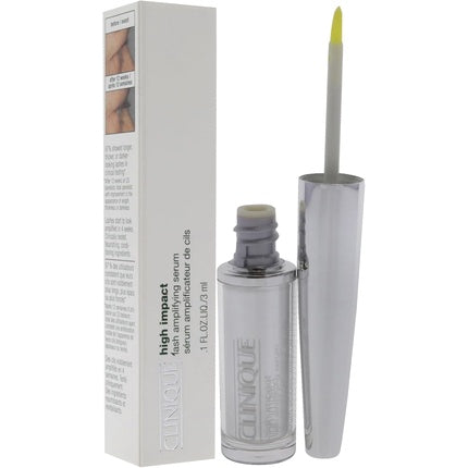 Clinique High Impact Lash Amplifying Serum for Women, 0.1oz (3ml) - Conditioning Eyelash & Brow Serum