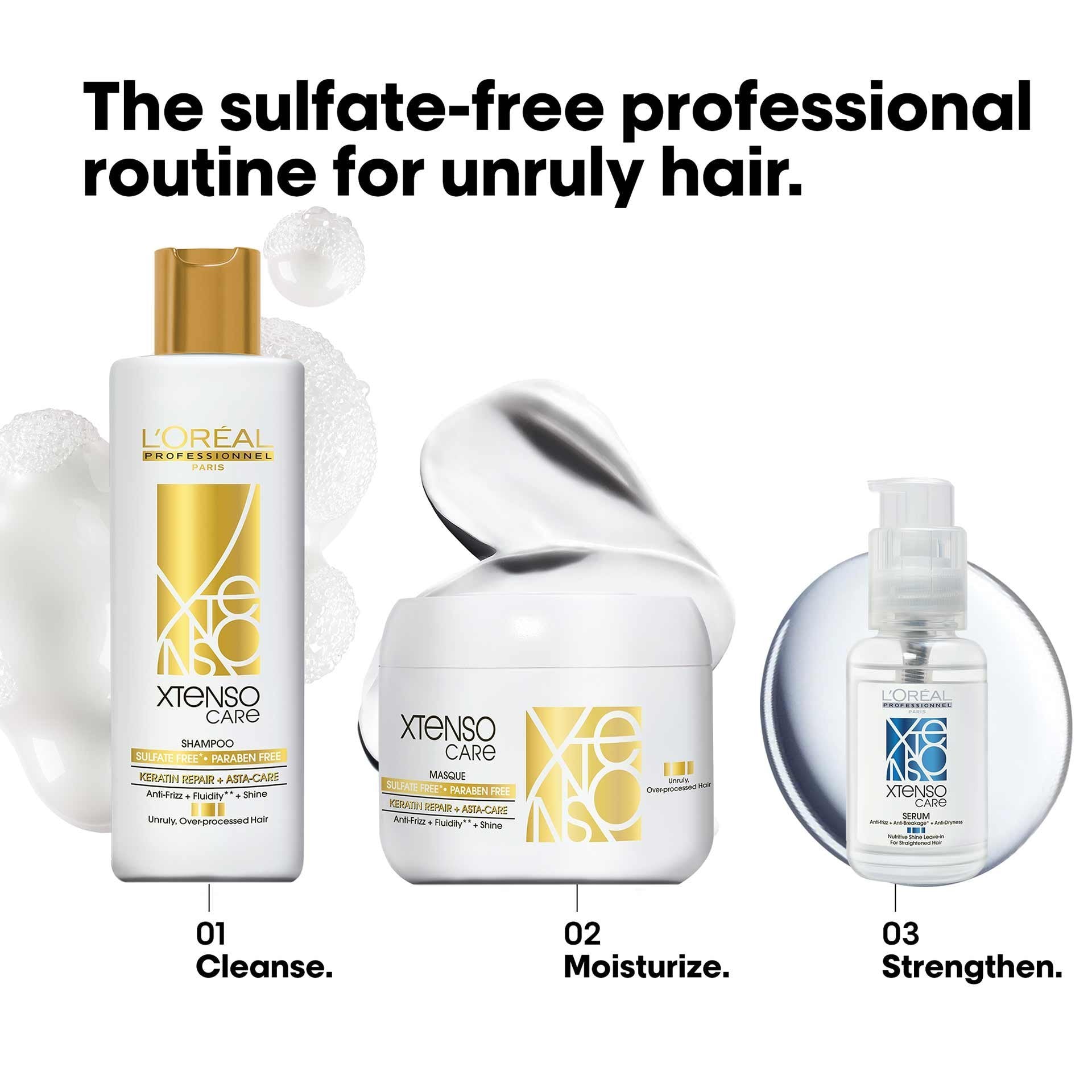 L'Oreal  Professionnel Paris Xtenso Care Hair Masque - Keratin Repair + Asta-Care - (196g) - Indicrest Buy at Indicrest Image 4